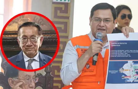 Gobernador de Lambayeque exige a Jos� Balc�zar mayores acciones ante lluvias.