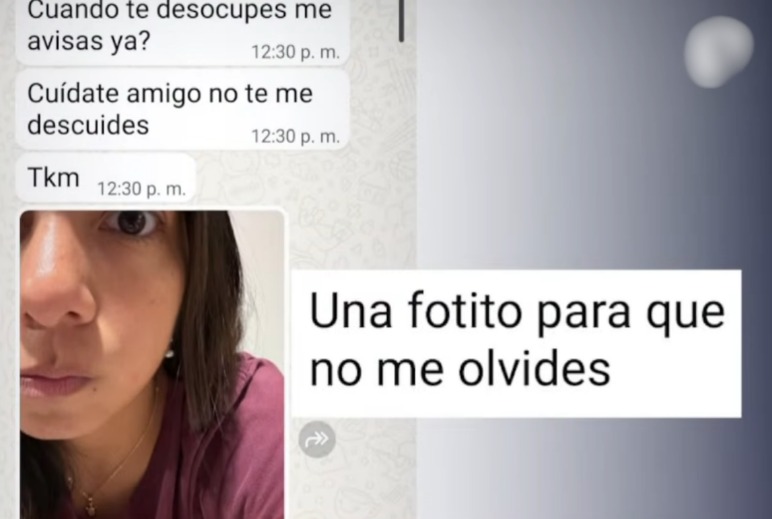 El �ltimo mensaje de Lizeth Marzano antes de ser atropellada por Adri�n Villar