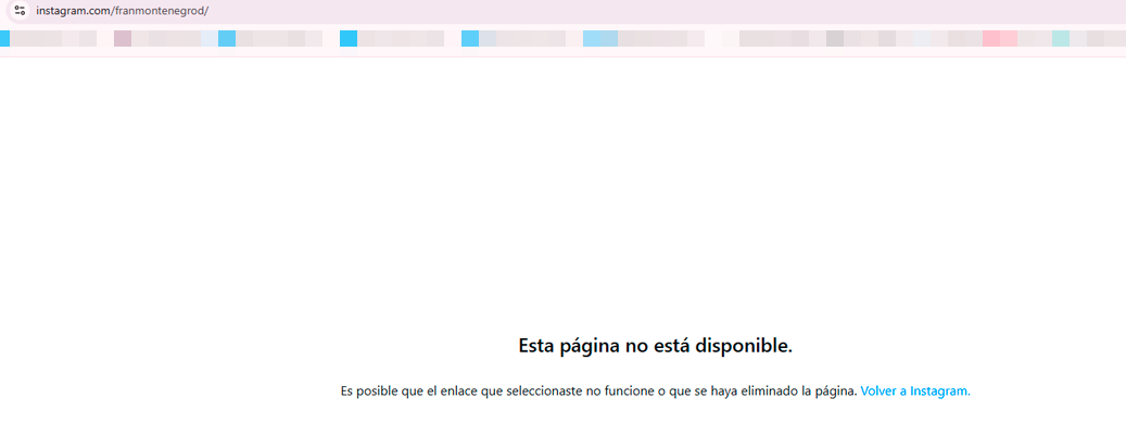 Francesca Montenegro se aleja de las redes sociales en medio de investigaciones contra su expareja, Adri�n Villar.