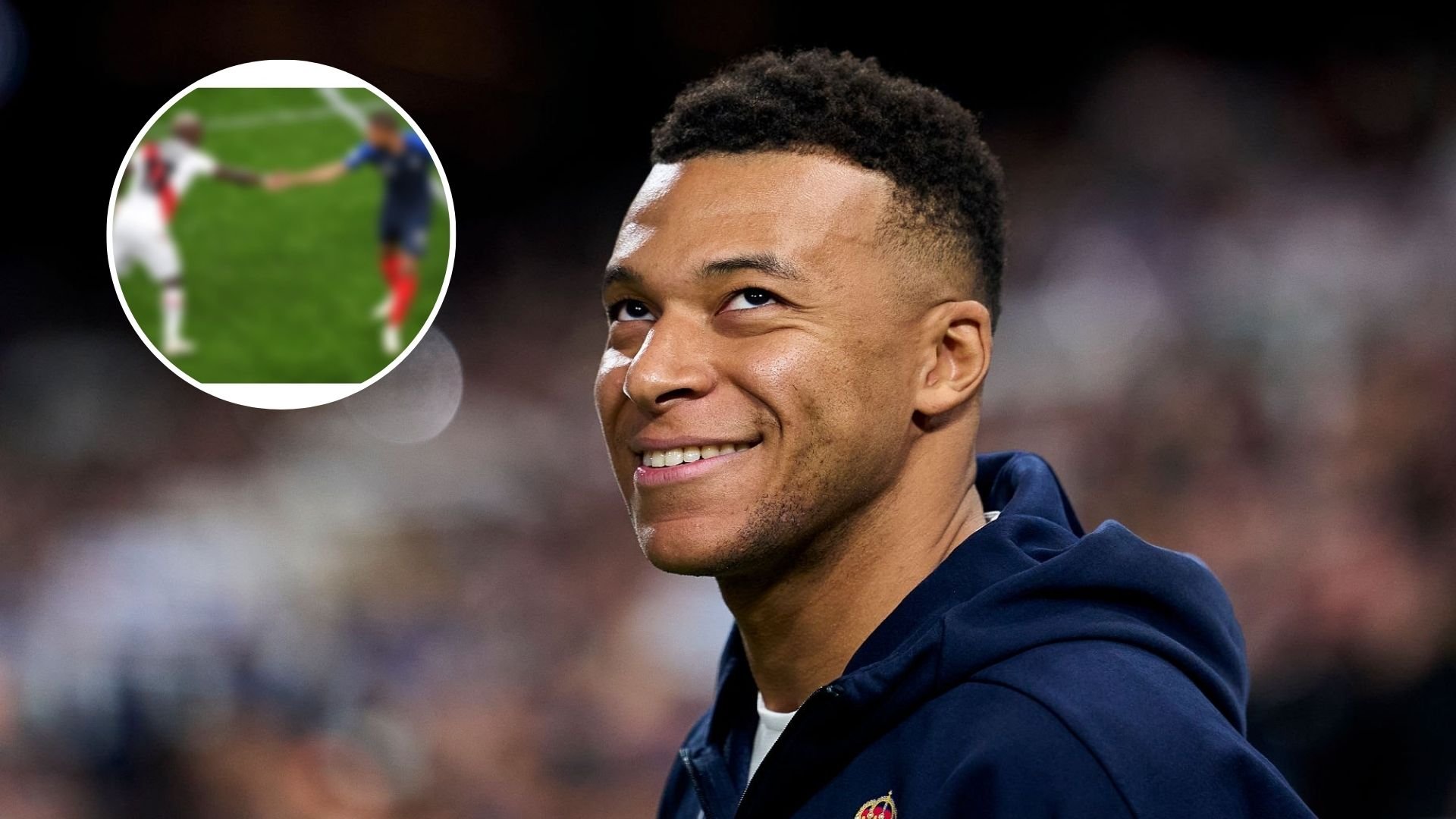 FIFA publica foto nunca antes vista de jugador de Alianza Lima con Kylian Mbappé
