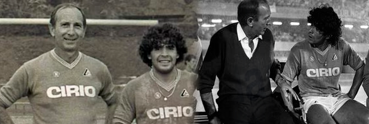 Rino Marchesi, el primer DT de Maradona en Napoli.