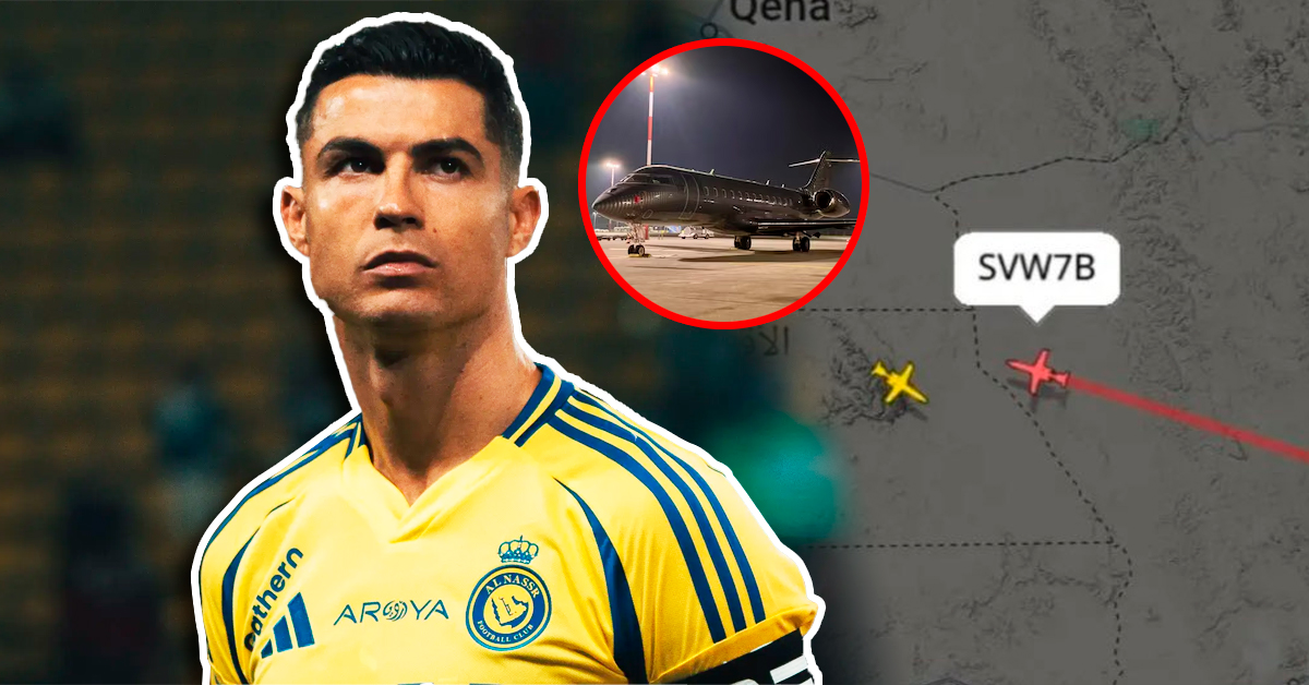 Avión privado de Cristiano Ronaldo salió de Arabia Saudita: ¿El astro escapó del país? Esto dijo su club