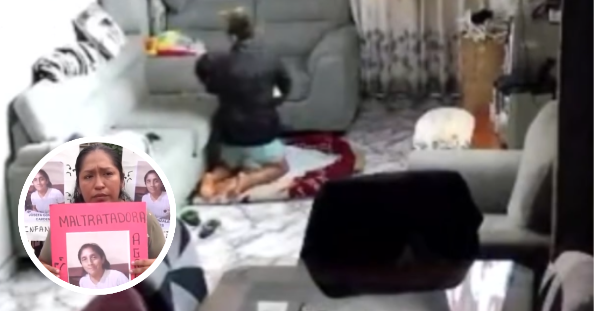 Madre denuncia entre lágrimas a niñera que maltrató a su pequeño: "Lo tiró como cualquier cosa al mueble"