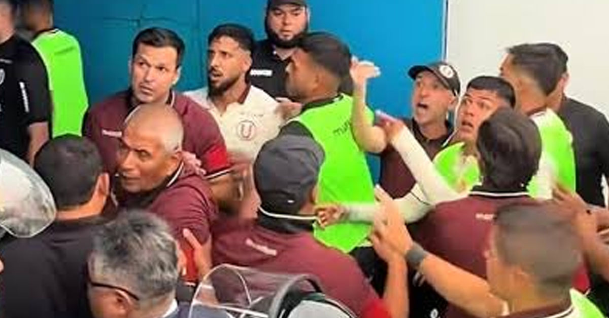 Universitario: Javier Rabanal y Jairo Concha fueron sancionados tras incidentes en el Alberto Gallardo