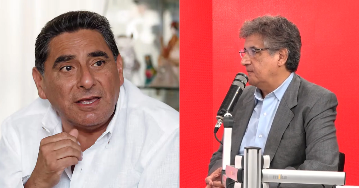 Juan Sheput reconoció las virtudes de Carlos Álvarez: "Me he dado cuenta de su capacidad intelectual"