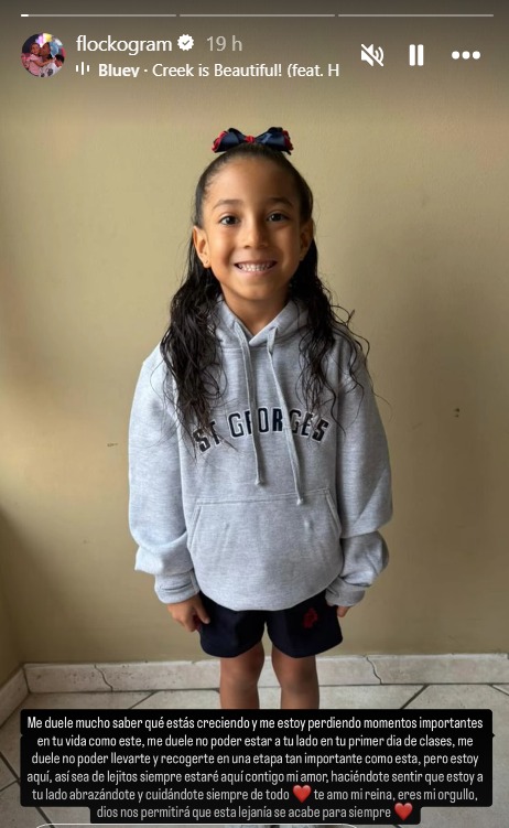 Youna sufre al no poder estar con su hija