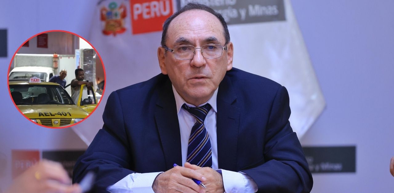 Ministro de Energía y Minas sugiere a taxistas usar gasolina por desabastecimiento de GNV: "Tendrán que subir su precio"