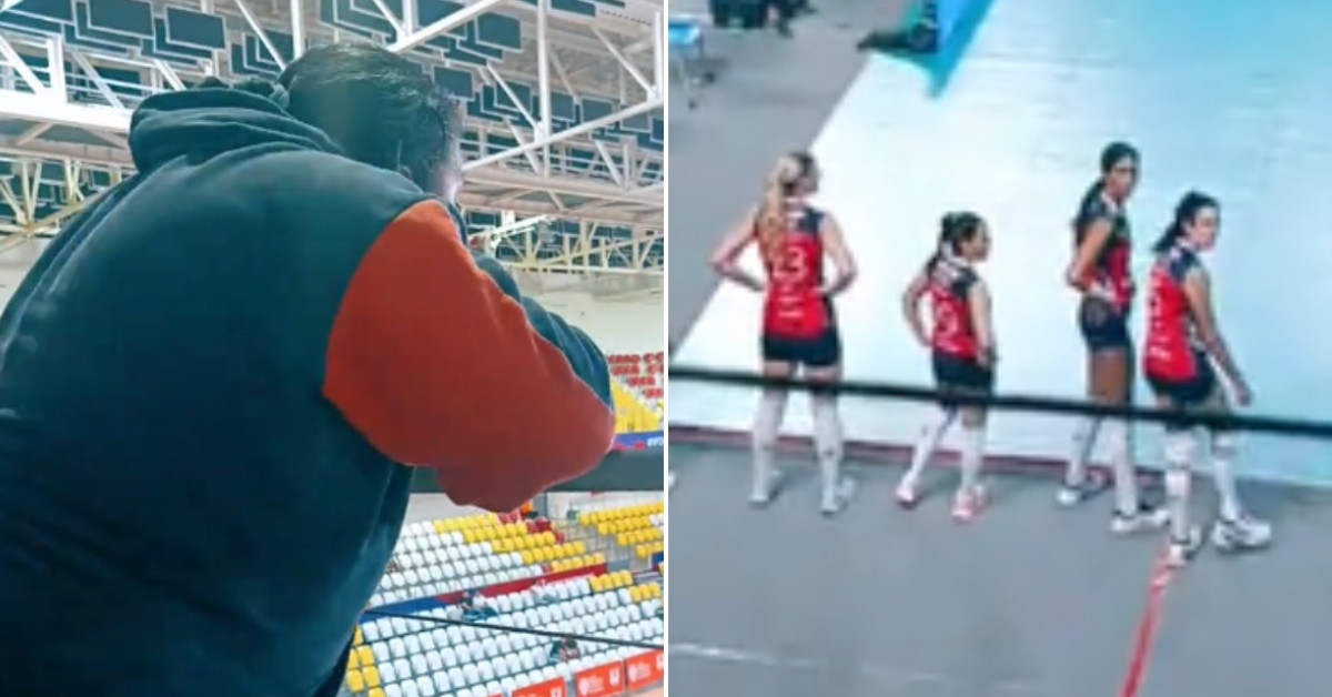 Voleibolista de la San Martín es encarada a gritos por una mujer en pleno partido: "Conchuda, págame"