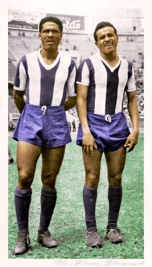 F�lix 'El Aretino' Castillo (izquierda) y �scar 'Huaqui' G�mez S�nchez (derecha).