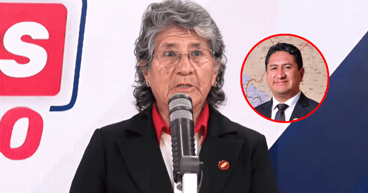 Bertha Rojas niega que Vladimir Cerrón sea corrupto: "Pongo mi cuerpo al fuego por mis hijos"