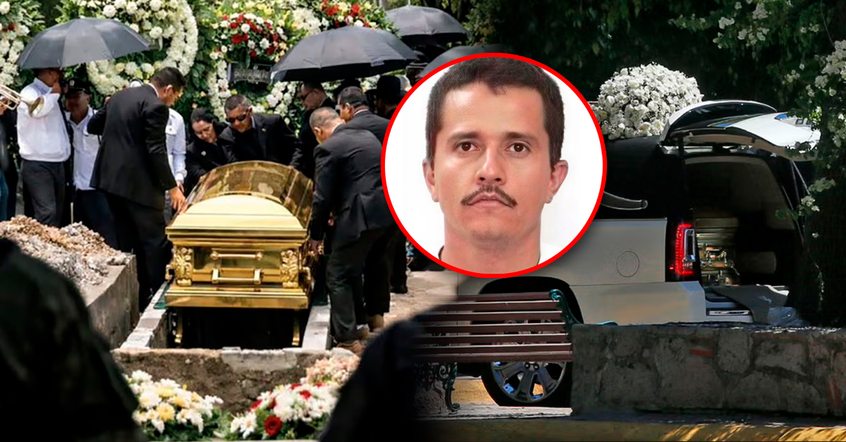 En ataúd dorado: Así fue el opulento funeral de "El Mecho", el líder narcotraficante que aterrorizó a México