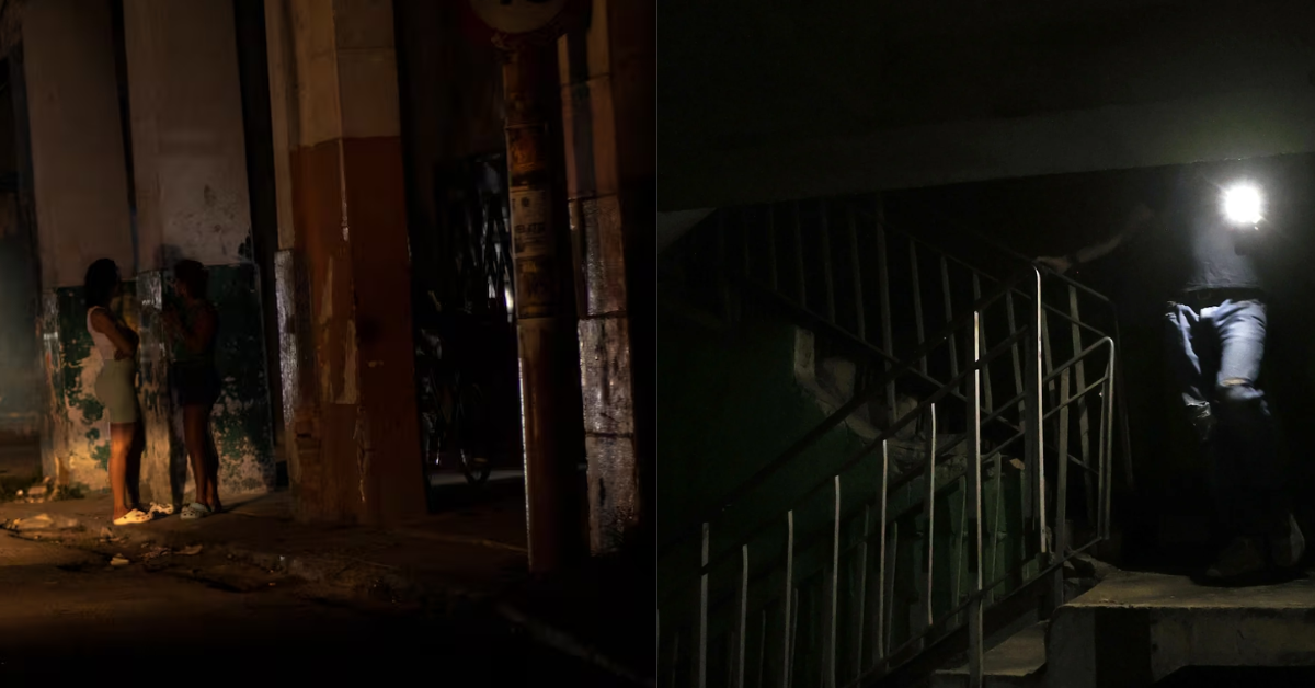 Apag�n en Cuba por un fallo masivo