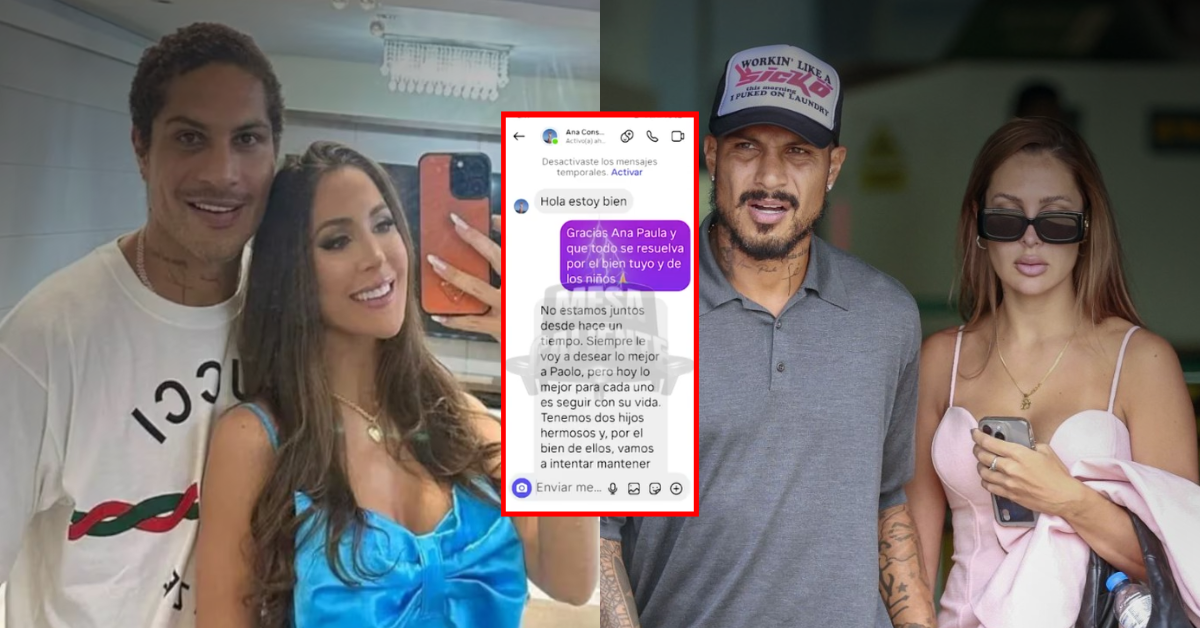¡Se acabó el amor! Ana Paula Consorte anuncia la RUPTURA DEFINITIVA de su relación con Paolo Guerrero