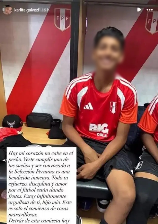 Hijo de Miguel Trauco vive su primer gran sue�o al ser convocado a la selecci�n peruana de su categor�a