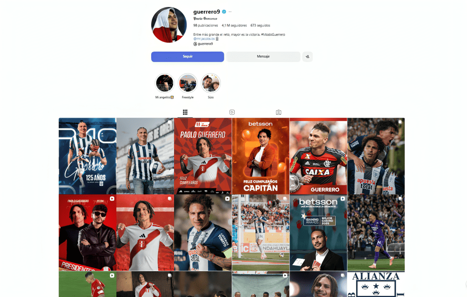 Paolo Guerrero elimin� fotograf�as junto a Ana Paula Consorte, en Instagram
