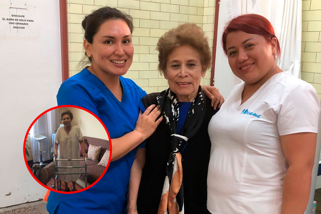 La actriz agradeci� a quienes la acompa�aron en su proceso de recuperaci�n.