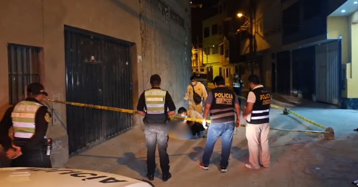 San Juan de Lurigancho: Asesinan a hombre de más de 15 disparos a una cuadra de central de monitoreo