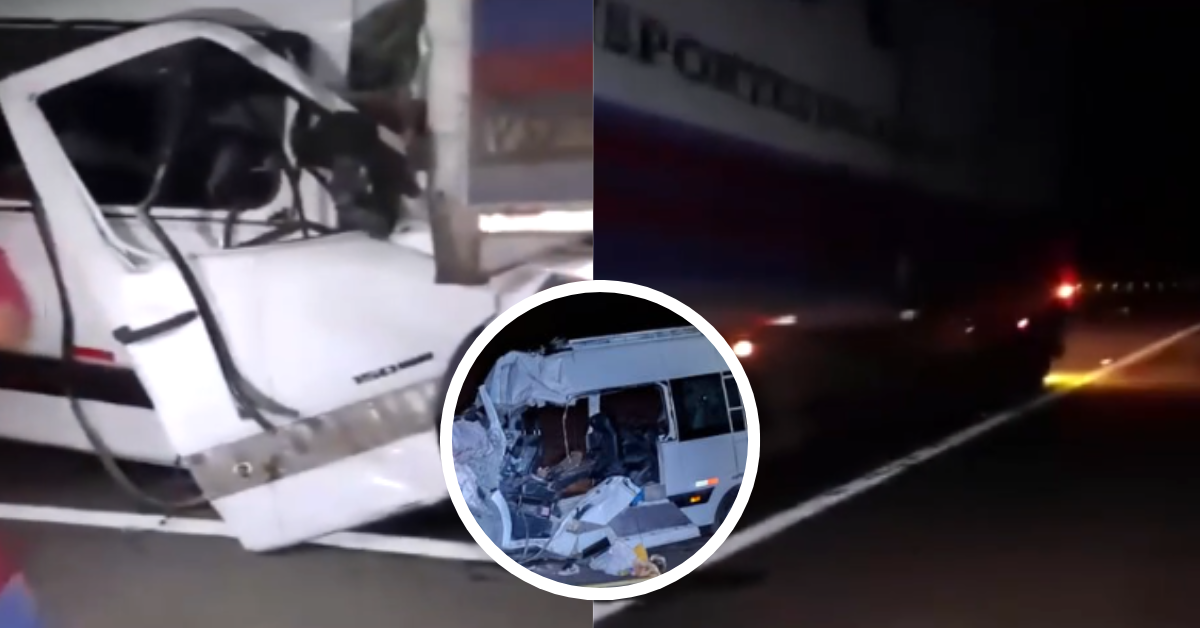 Tragedia en Panamericana Sur: Cuatro muertos y al menos ocho heridos dejó fuerte choque entre minivan y camión