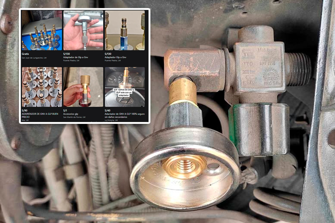 Adaptadores son vendidos en plataformas como Facebook Marketplace