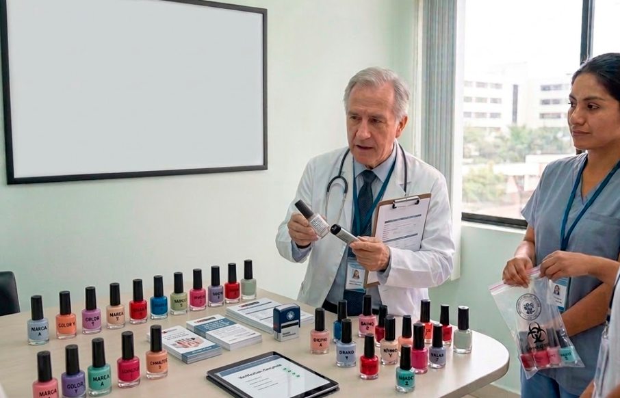 Ordenan retirar 136 esmaltes semipermanentes.