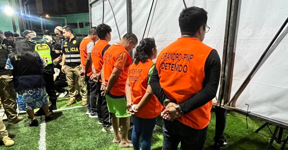 Mininter reporta 232 detenidos y desarticulación de 29 bandas: PNP ejecutó operativos en Lima y Callao