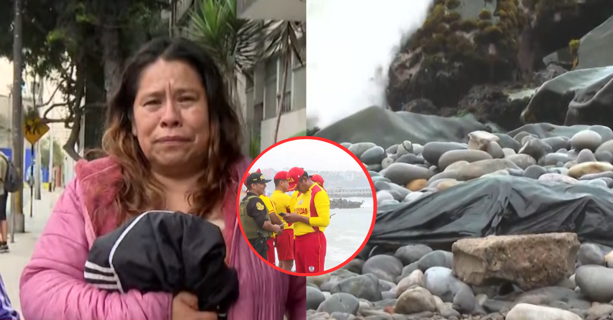 Madre de joven ahogado en Miraflores revela que él no sabía nadar: "Me dijo que sus amigos lo ayudarían"