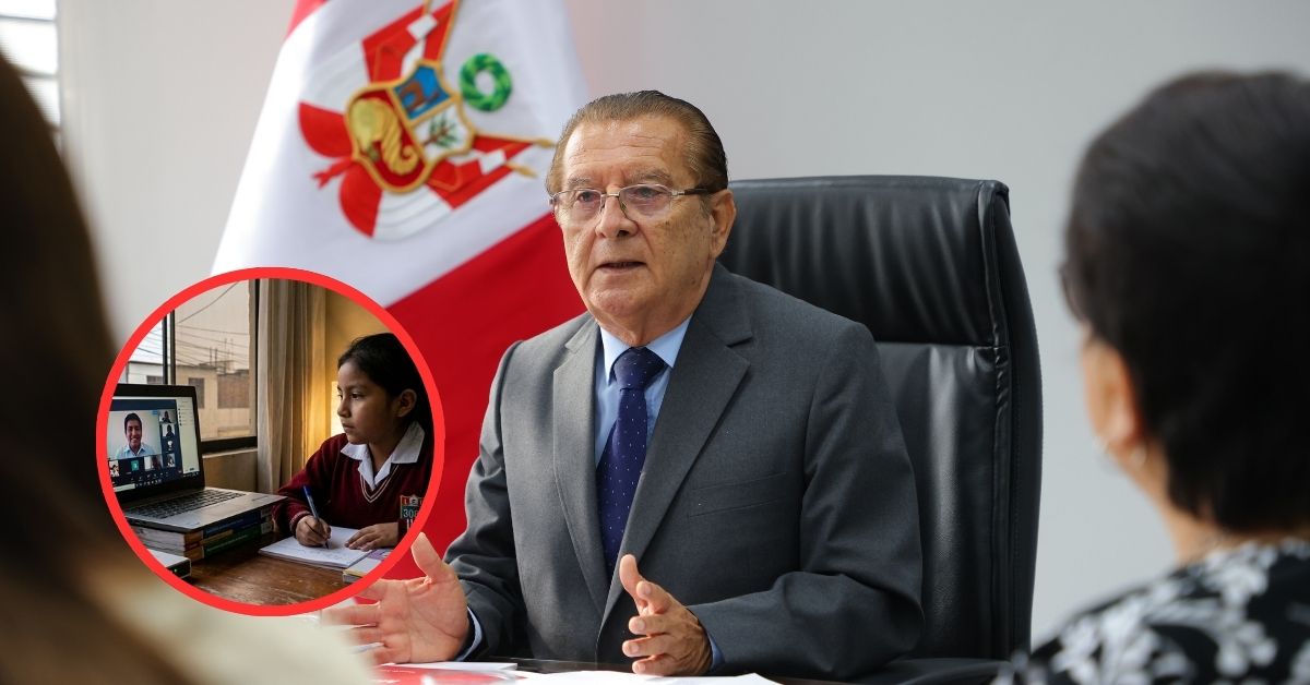 Ministro de Educación en comisión de Educación sobre clases virtuales: "Ha sido una respuesta a una crisis energética"