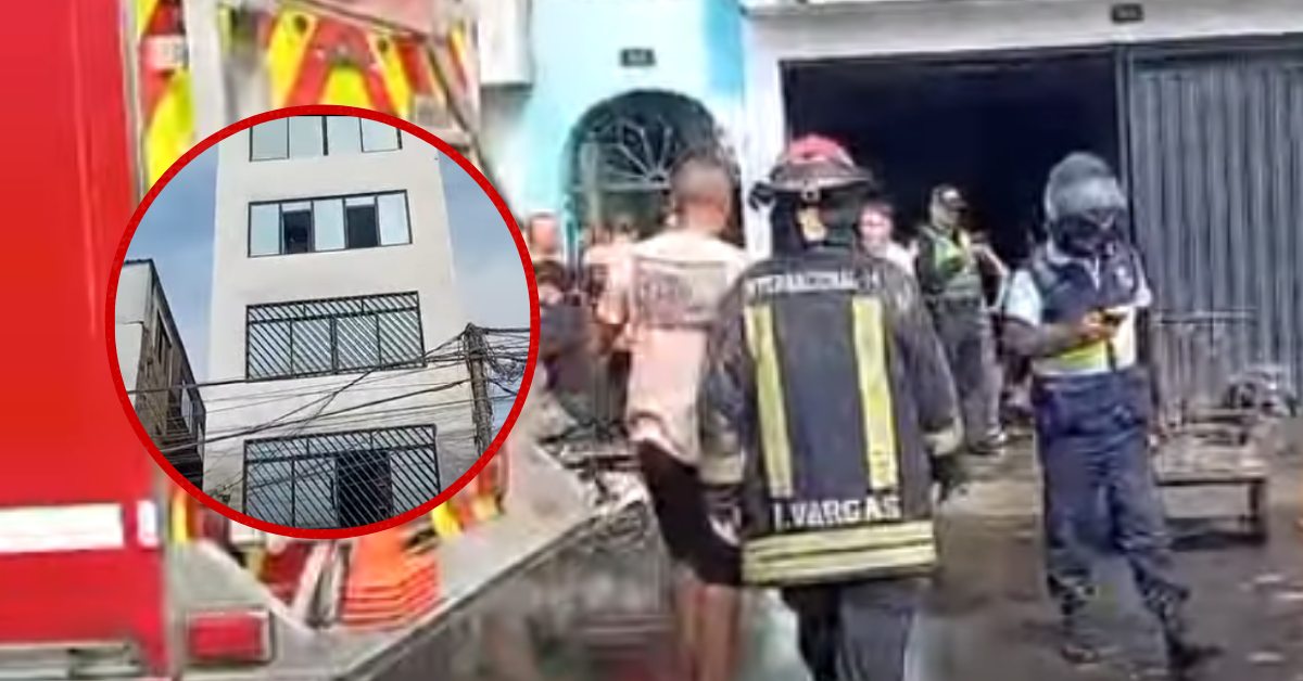 Incendio en Breña: Unidades de bomberos atienden emergencia código 2 en vivienda