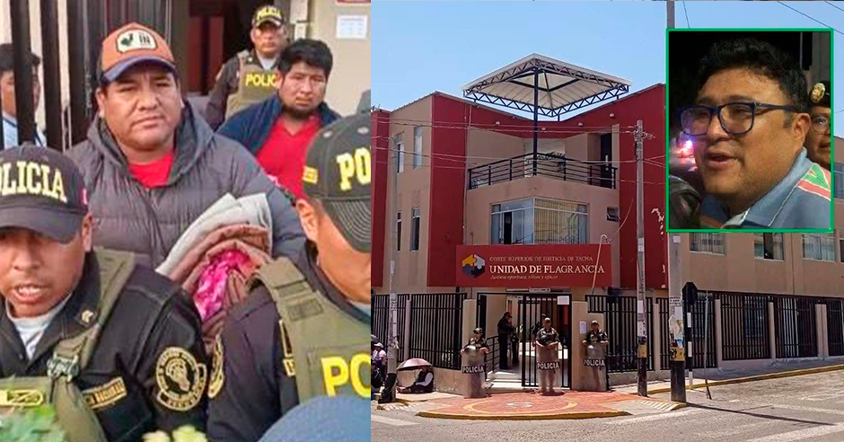Alcaldes detenidos afrontan investigación: Fiscalía realiza proceso inmediato tras incidentes en Tacna
