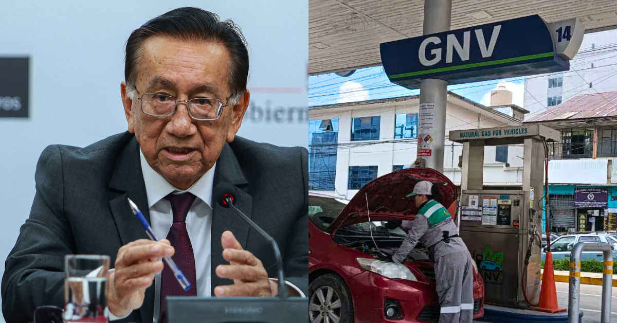 GNV estará disponible en grifos a partir del 14 de marzo, confirmó presidente Balcázar