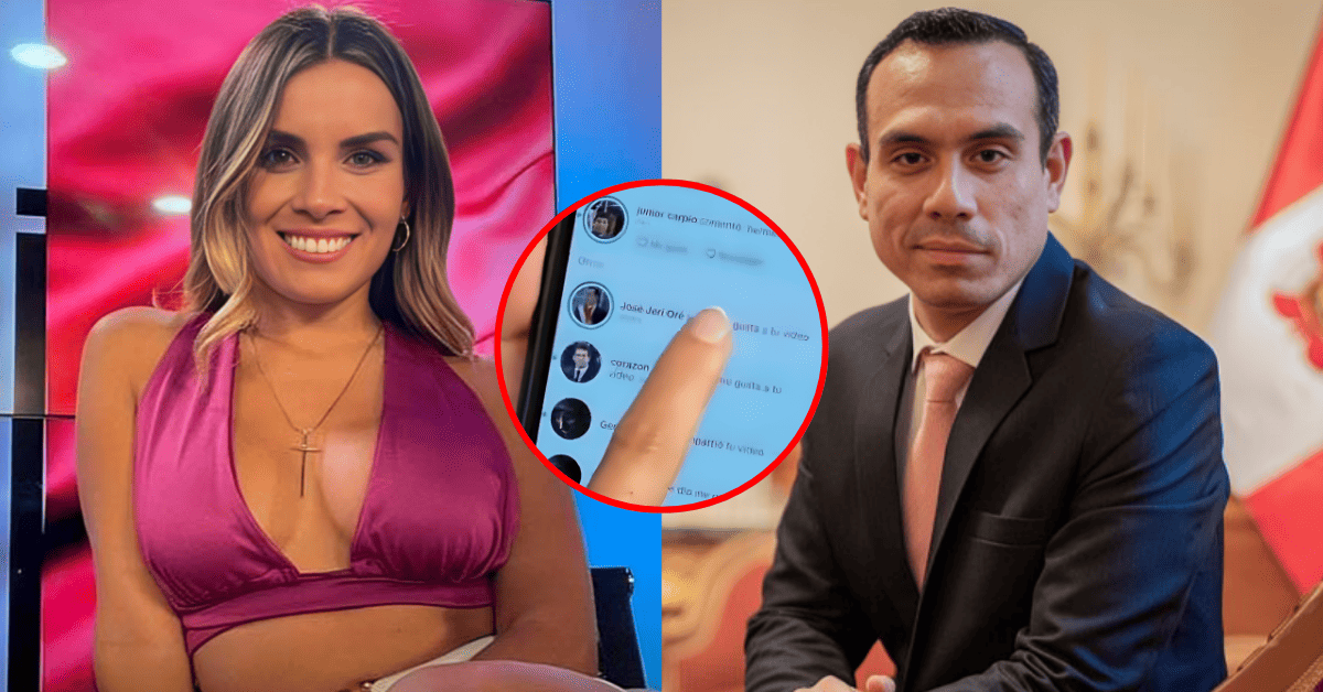 Fiorella Retiz reveló EN VIVO que expresidente José Jerí LE DIO LIKE a su publicación: "Se pasó, está al acecho"