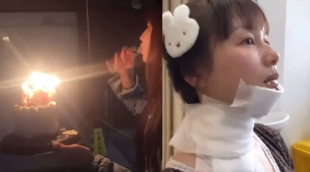 Actriz sufre accidente al realizar un truco viral.