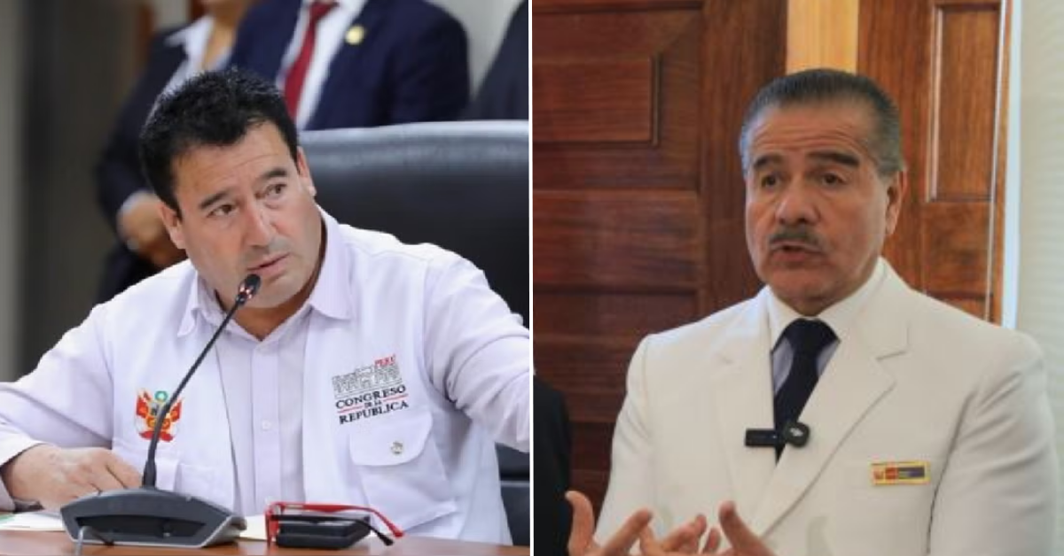 Congresista Edwin Martínez critica renuncia de Luis Quiroz como ministro de Salud: "Las ratas huyen"