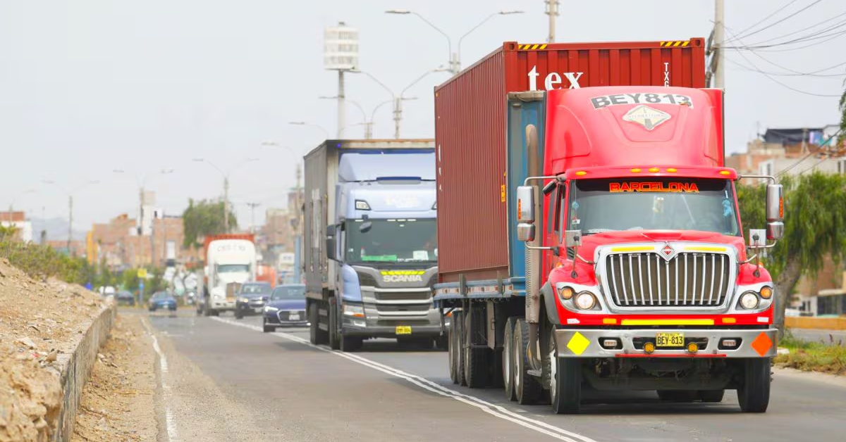 Transporte de carga pesada funciona parcialmente pese a paro convocado para este 12 de marzo