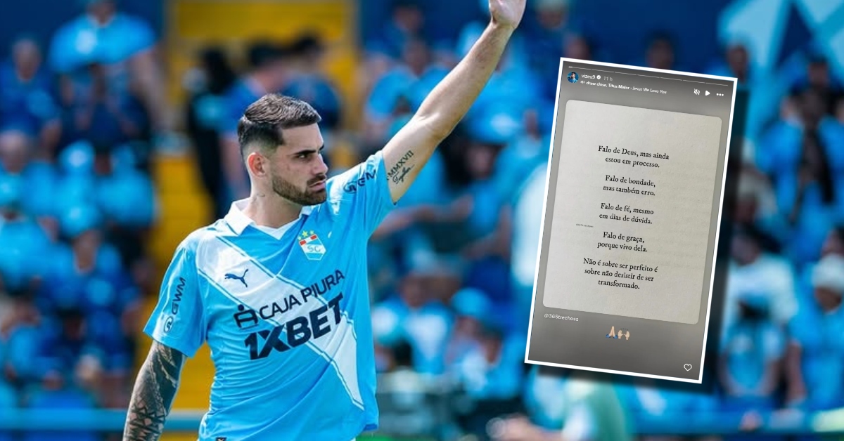 Felipe Vizeu lanza potente mensaje tras críticas por su nivel en Sporting Cristal: "Aún estoy..."