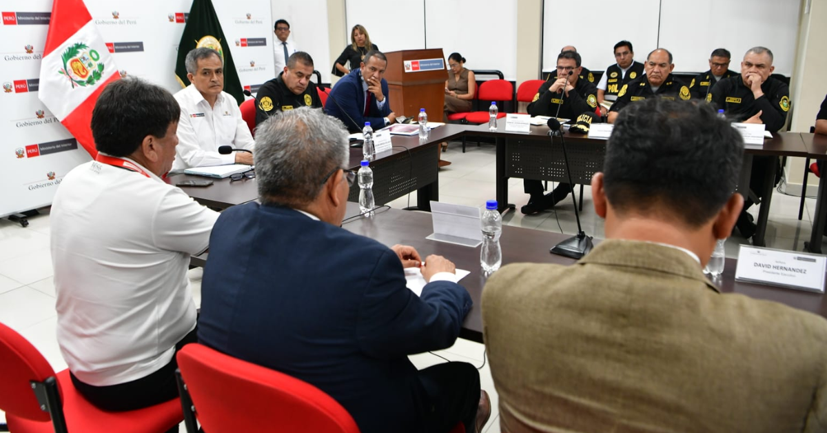 Ola de criminalidad: Mininter se reunió con transportistas en medio de crisis por inseguridad ciudadana