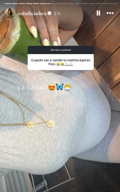 Isabella Ladera vender� su matcha en Per�