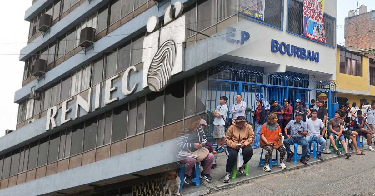 Largas colas en sedes del Reniec: Ciudadanos madrugan y reportan retrasos para trámites y recojos del DNI