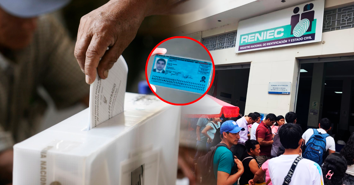 ¡Ya no hagas cola en vano! RENIEC confirma que se podrá votar con DNI vencido para estas elecciones 2026