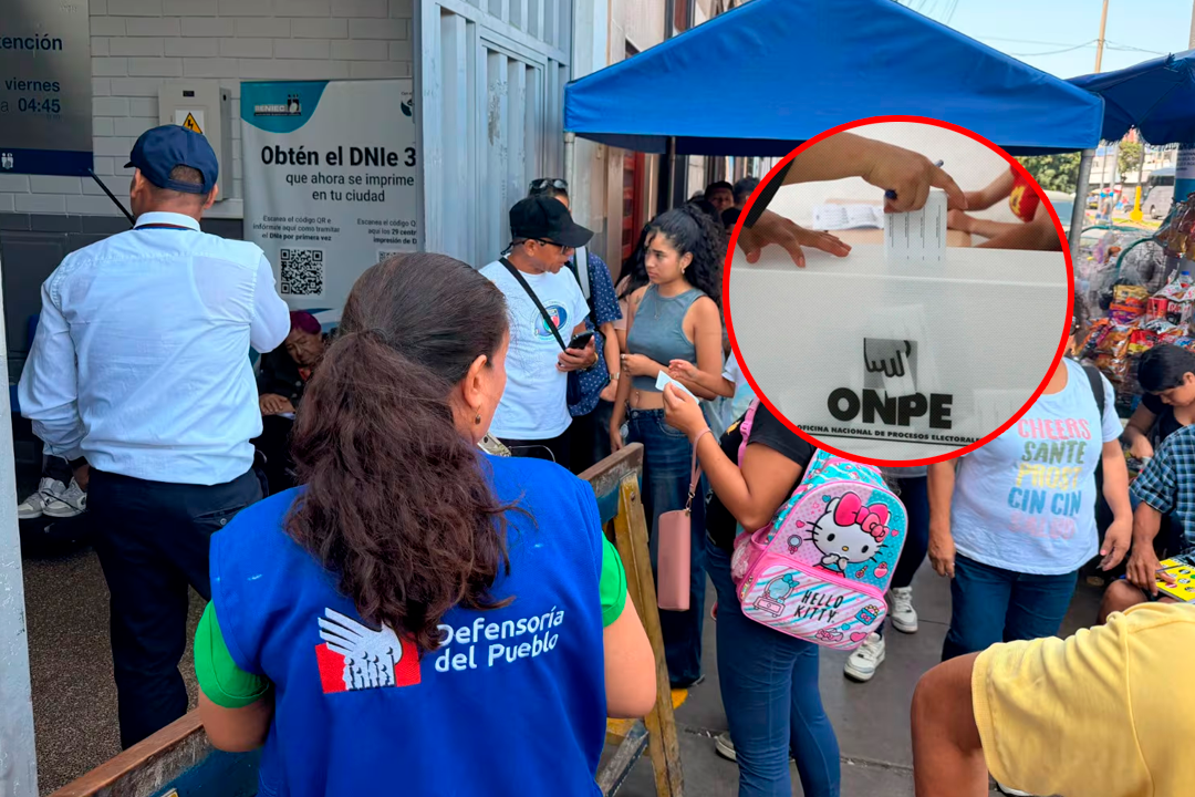 Largas colas se registraron en las �ltimas fechas a poco de las Elecciones Generales 2026.