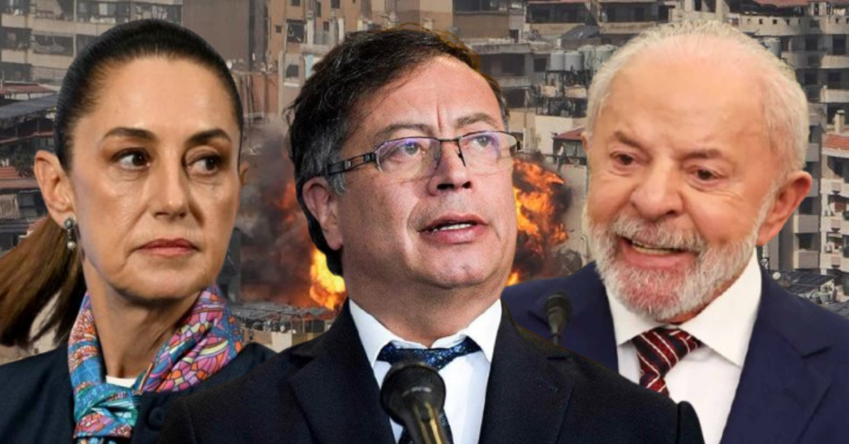 México, Colombia y Brasil emiten comunicado en conjunto de alto al fuego en Medio Oriente