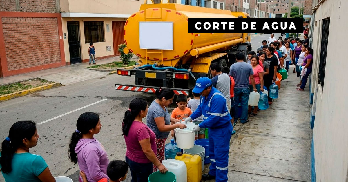 Corte de AGUA en Lima: ¿Qué distritos no tendrán servicio el lunes 16 de marzo y a qué hora vuelve?