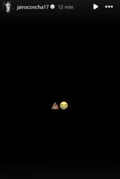 Jairo Concha y su polémica publicación en Instagram.