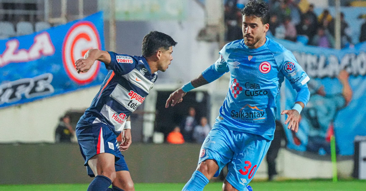 Alianza Lima rescató un punto tras empatar 1-1 ante Deportivo Garcilaso en la altura del Cusco
