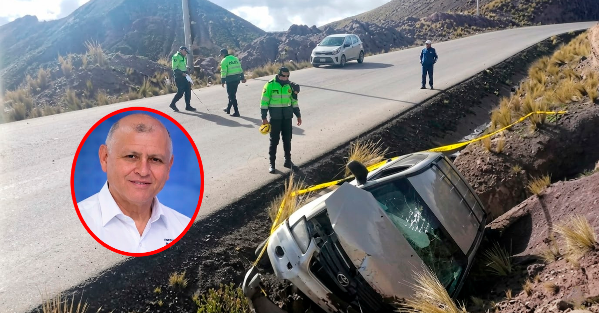 Napoleón Becerra: Candidato presidencial falleció en vía Libertadores que está en total abandono