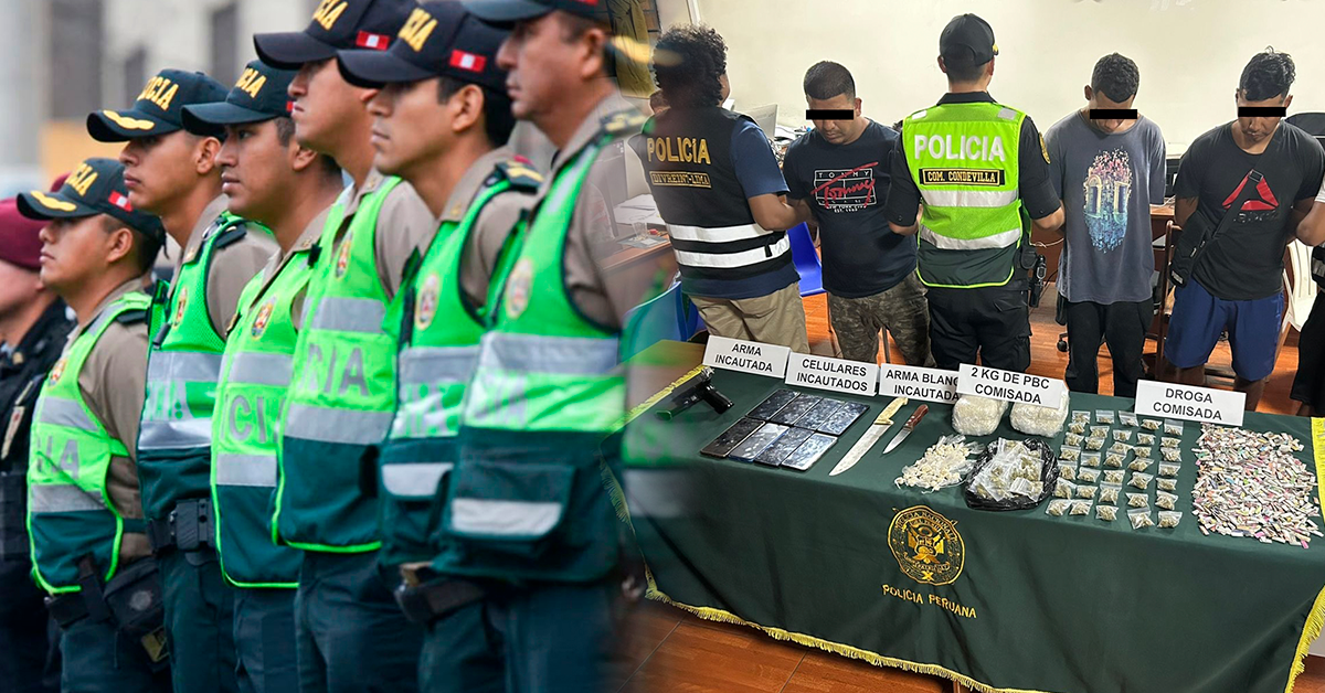 Duro golpe al crimen en Lima: PNP desarticula 19 bandas criminales y detiene 160 delincuentes