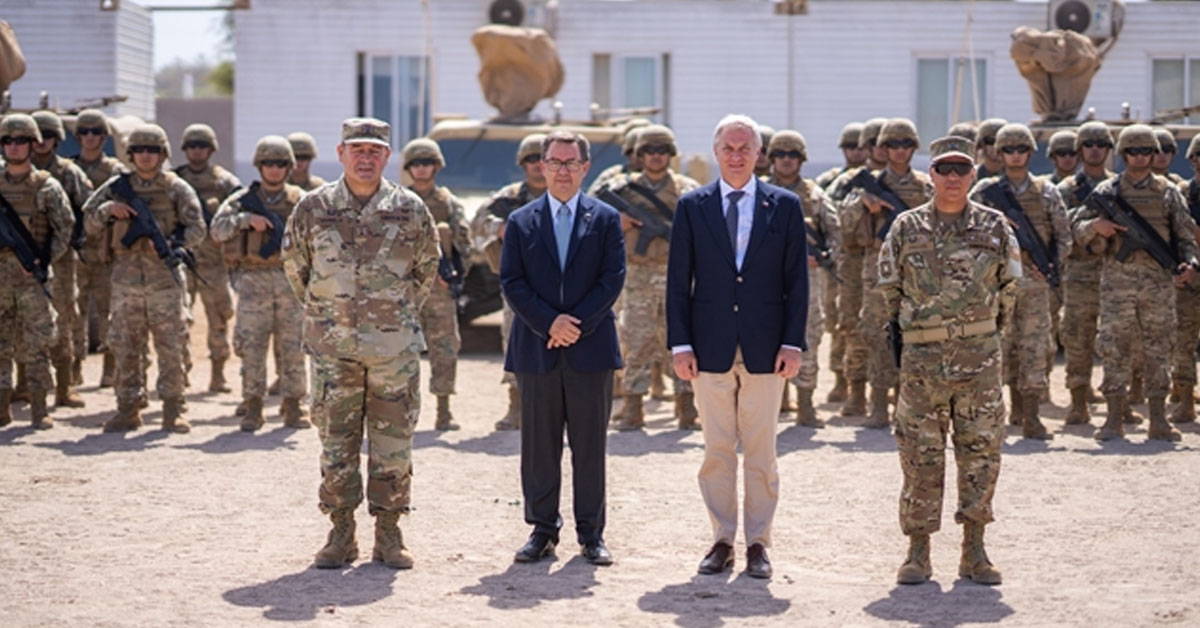 José Antonio Kast, presidente de Chile, llegó a Arica para supervisar construcción de muro en frontera con Perú