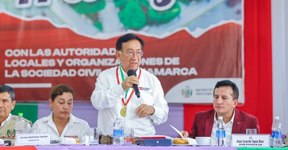 Presidente Balcázar anuncia reanudación de operaciones en aeropuerto de Jaén para el 23 de abril