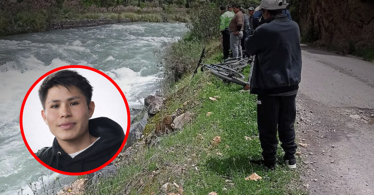 Buscan a joven estudiante de 20 años que fue a pescar y terminó siendo arrastrado por el río Llapay