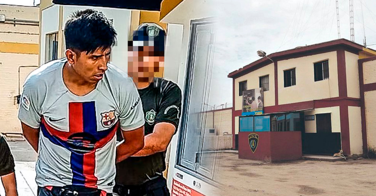 INPE frustra el escape de recluso condenado a 35 años en penal de Chiclayo